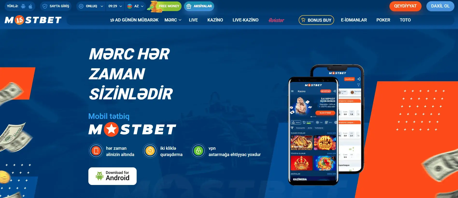 aplikacja MostBet